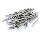 50pcs M3x25mm Stainless Steel Countersunk Flat Head Phillips Machine Screws Bolts