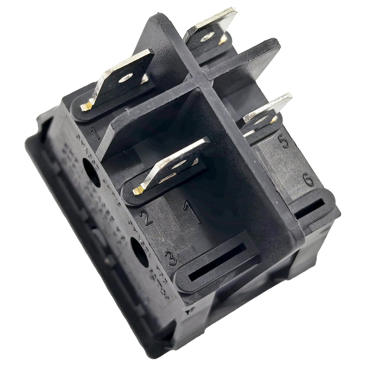 2-Pack Canal R Series Rocker Switch 16A/20A 125VAC/250VAC 4-Pin DPST for Peloton Treadmills, Hongju R Series, Taiheng TH3, Defond DRH-2415-3