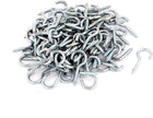2mm Dia Thread Zinc Plated Eye Bolt Hook Screw Assortment Blue 100pcs