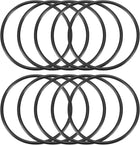 Nitrile Rubber O-Rings, 72mm OD 66mm ID 3mm Width, Metric Sealing Gasket, Pack of 10