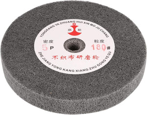 16mm Bore 150mm Dia 180 Grit Nylon Fiber Wheel Abrasive Polishing Buffing Disc
