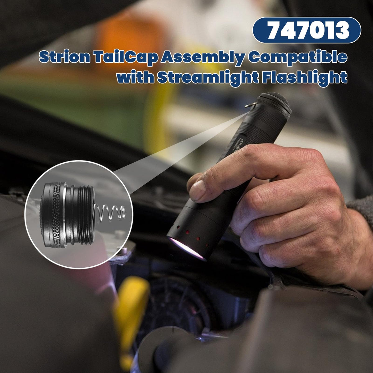 Substituição da tampa da lâmina do interruptor 747013 Strion para lanternas LED da Streamlight