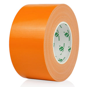 LinkMejor Tapes Karet Jerami Jeruk 3 inci Lebar, Tapes Karet Kerja Berat Industri Kekuatan Warna Kekuatan 9.0mil x 60yds untuk Penggunaan Dalam Ruangan Luar Ruangan, Perbaikan Rumah Berbagai Tujuan