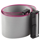 2 Pieces IDC F/F Flat Ribbon Cable 34 Pin/Wire 2.54 mm Pitch 34P 48 cm