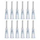 Industrial Blunt Tip Dispensing Needle with Luer Lock for Liquid Glue Gun, 15G 1/2", 20 Pcs (Light Blue)