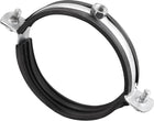Justerbar rörklamp, 3-9/16" (90mm) vägg tak montering järnrör remmstöd 5st