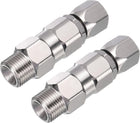 3/8" Sprayer Joint, 360 Degrees Rotate Stainless Steel Swivel Joint for Paint Spray Gun Hose Airless Sprayers,2 PCS
