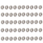 50pcs 1/8"-40 BSW Thread 304 Stainless Steel Thread Hexagon Nut 50pcs