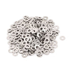 a15090700ux0161 300pcs 3mm Flat Stainless Steel Washers Spacers for M3 Threaded Screws (Pack of 300)