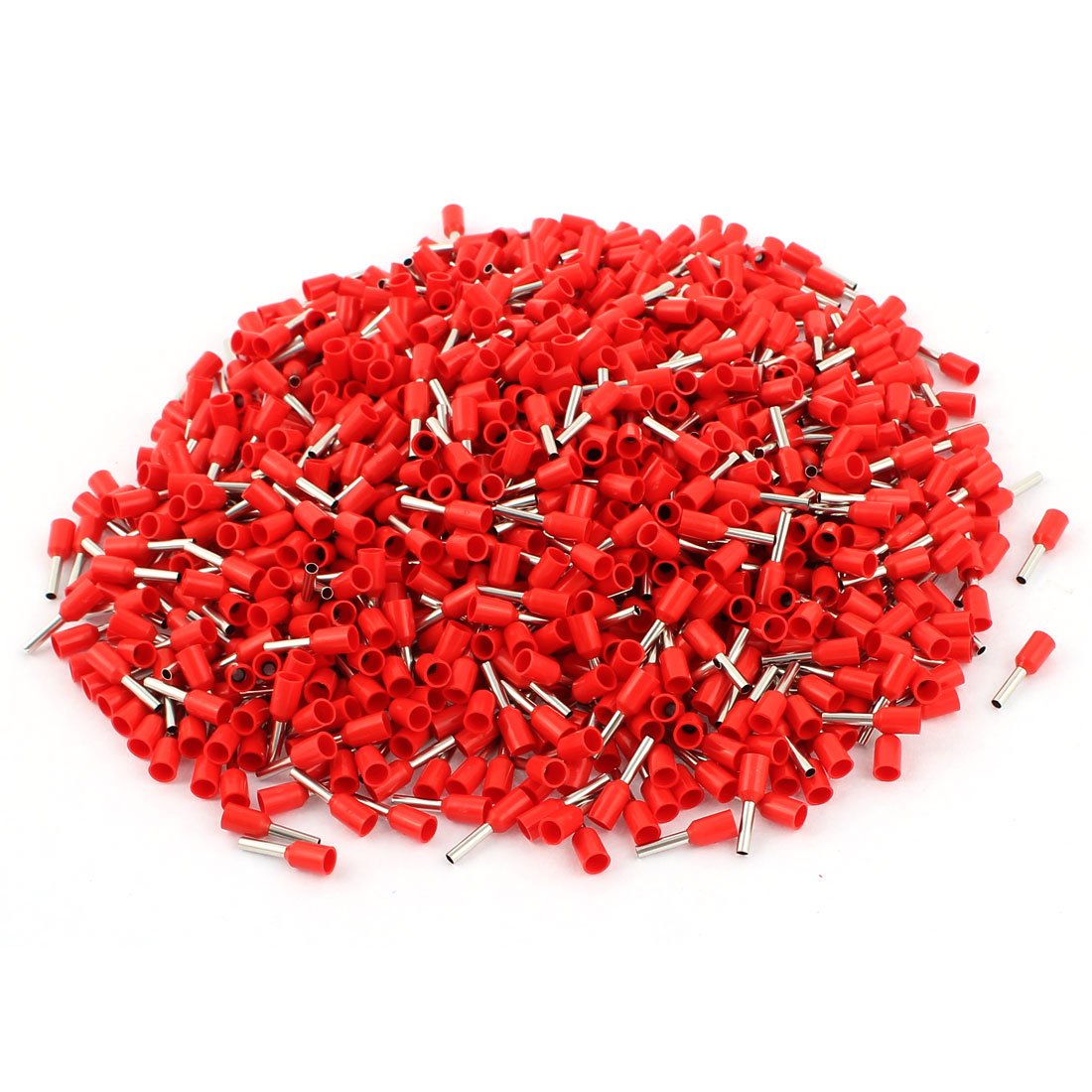 a16090300ux0327 16 AWG 1.5mm2 Insulated Cord End Wire Ferrules Terminal VE1508 Red (Pack of 1000)
