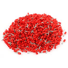 a16090300ux0327 16 AWG 1.5mm2 Insulated Cord End Wire Ferrules Terminal VE1508 Red (Pack of 1000)