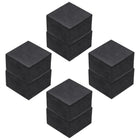 8pcs Rubber Anti-Vibration Pads Hard Pad, 50mm Square Vibration Isolation Mats, 30mm Thickness Non-Slip Rubber Blocks, Anti-Skid Anti Noise for HVAC, Compressor, Air Conditioner