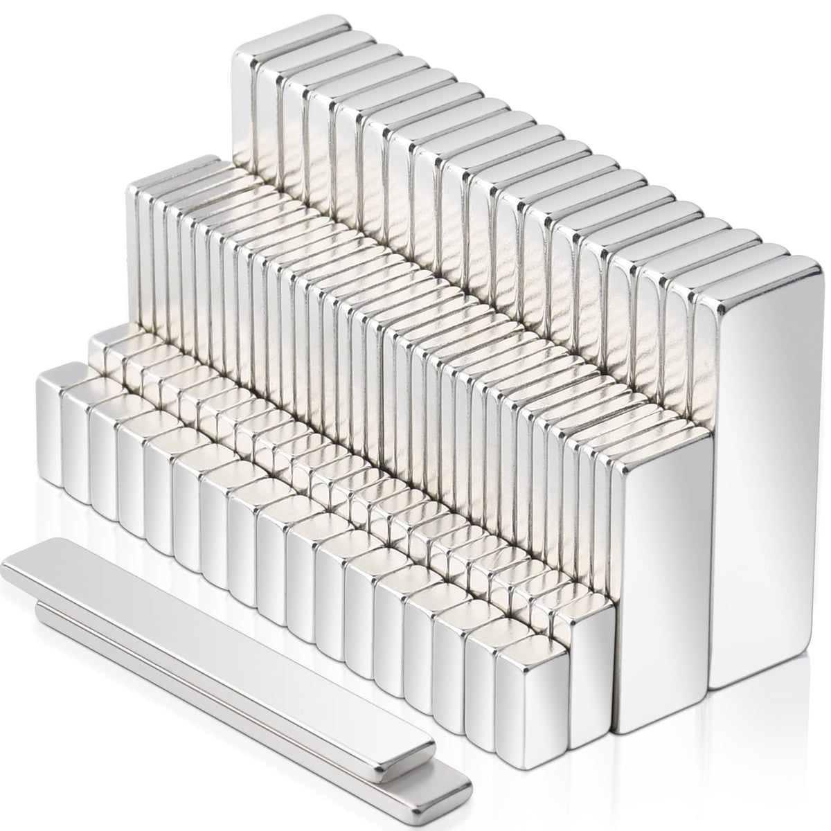 LänkMejor neodymiummagneter, 5 olika storlekar 200 pack