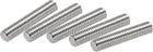 5Pcs M6 x 30mm Fully Threaded Rod 304 Stainless Steel Right Hand Threads,M6-1.0 Thread Pitch