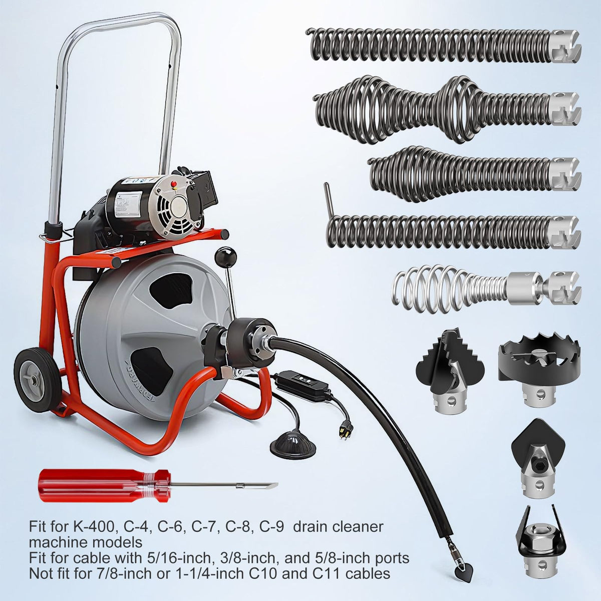 10Pcs Accesoriu de Drilling pentru Sarpel de Scurgere