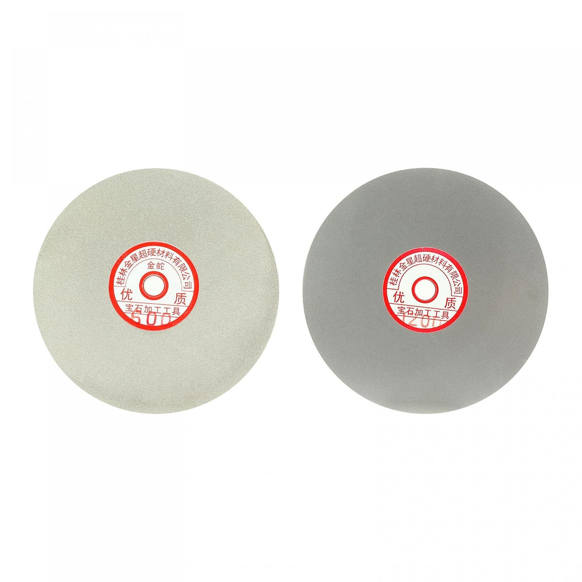 6-inch 600 & 1200 Grit Diamond Coated Flat Lap Wheel Grinding Sanding Polishing Disc