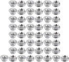 M4 Serrated Flange Hex Lock Nuts, 316 Stainless Steel, 50 Pcs