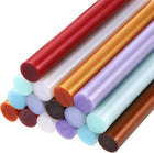 Mini Hot Glue Gun Sticks 0.43-inchx4-inch High Sticky Hot Glue Sticks, Metallic 8 Colors 16pcs