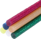 6pcs Glitter Hot Glue Sticks 0.28 inch x 4 inch Large Glue Sticks, 100 x 7mm Multicolor