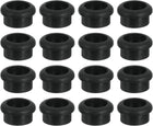 T Type Rubber Grommet, 16 Pcs 19mm Mount Dia, Round Grommets Firewall Plug Grommets Hole Plug for Wire Cable Plug Plumbing, Black