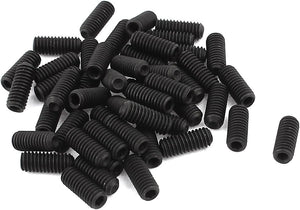 M4x10mm 12.9 Alloy Steel Hex Socket Set Cap Point Grub Screws 50pcs