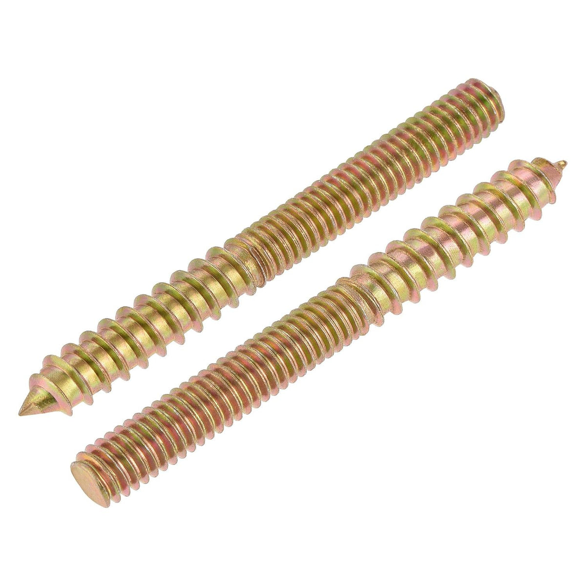 5/16-18x3 Hanger Bolts Double Head Dowel Screw for Wood Furniture 10pcs