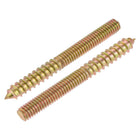 5/16-18x3 Hanger Bolts Double Head Dowel Screw for Wood Furniture 10pcs