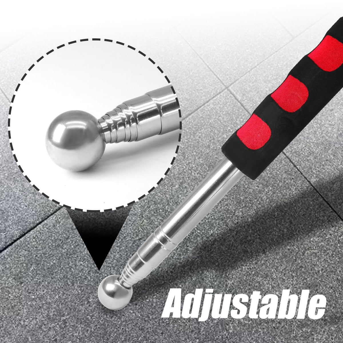 LinkMejor 115cm Rød Tommeklump hammer