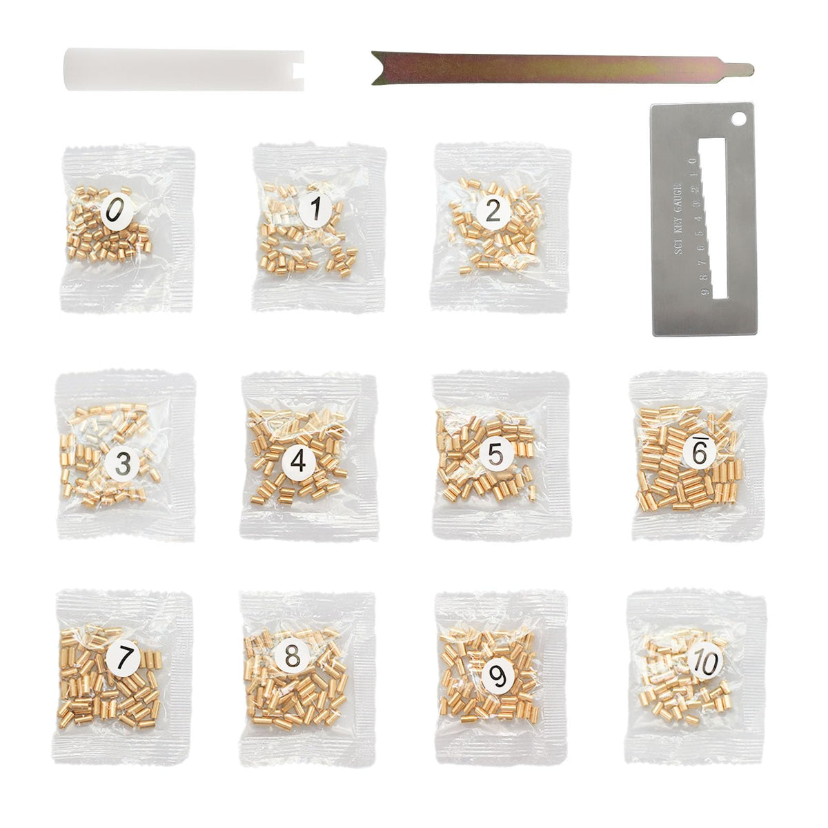 SC1 SC4 Keyway Rekey Kit Kompatibel med Schlage