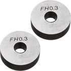 2Pcs 28x8x8mm Knurling Wheel Kit 0.3mm Pitch Straight Wheel Linear Knurl