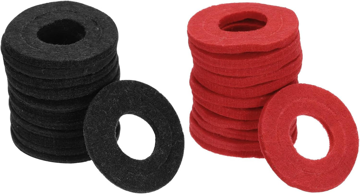 24 Pack Battery Terminal Anti-Corrosion Washers 46x20x30mm Battery Post Fiber Washers Protector 12 Red 12 Black