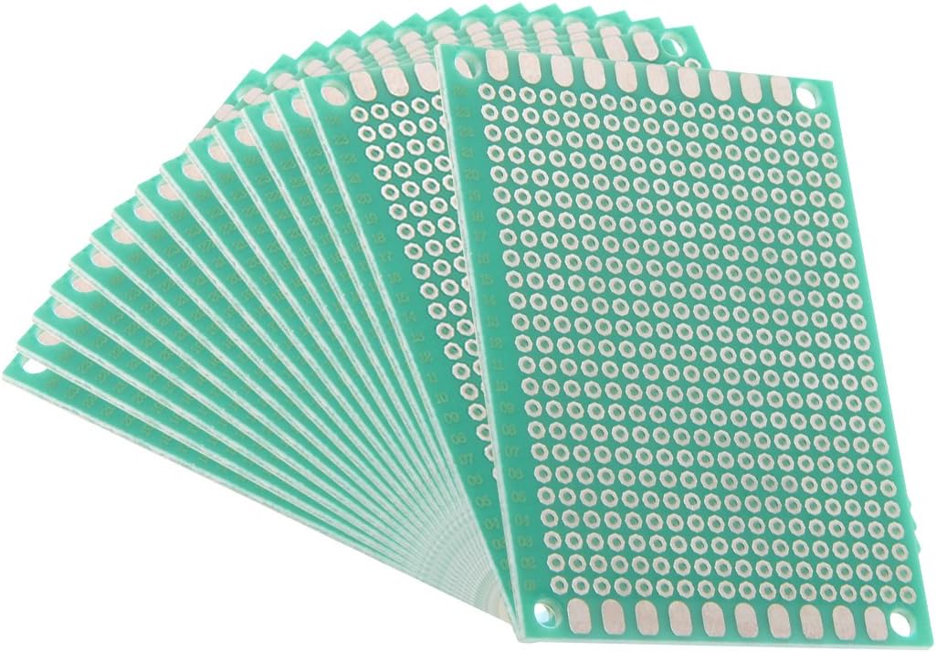 5x7cm Single Sided Universal Printed Circuit Board for DIY Soldering 15pcs