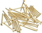 160 Pcs Small Tiny Nails 1.5mmx25mm(DxL) Tiny Brass Nails Hardware Nails Small Nail for Wooden DIY Decorative Boxes Household Accessories, Brass Tone