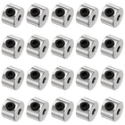 20pcs Set Screw Collars 2.05mm Bore Shaft Collars, 7mm OD, 5mm Width, Drill Stop Collar, Carbon Steel Drill Bits Depth Collars
