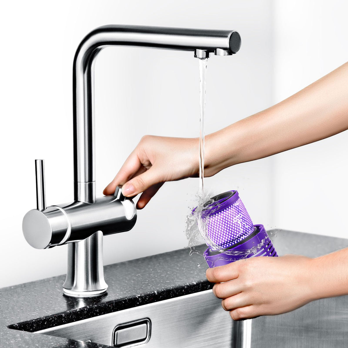 V10 Filtraggio RicambioCompatibile con Dyson V10 Animal, V10 Absolute