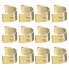12 Pcs Belt Clamp 2GT Copper Buckle, Wire Cable Connector Wire Cable Terminal, 3D Printer Accessories for Width 6mm Open Timing Rubber Belt