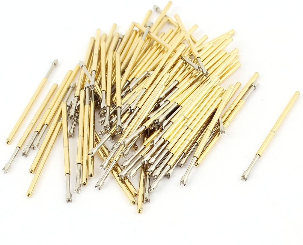 100Pcs P100-Q2 Dia 1.36mm Length 33mm 180g Spring Test Probes Pin