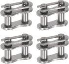 4Pcs #35 Chain Master Connector Link Roller 3/8" Pitch Stainless Steel Standard Connecting Split Links for 06C Chain