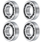 4 Pcs 62/22 Deep Groove Ball Bearing, 22mm x 50mm x 14mm High Carbon Chrome Steel Z3 Double Rubber Sealed Bearing (ABEC3)