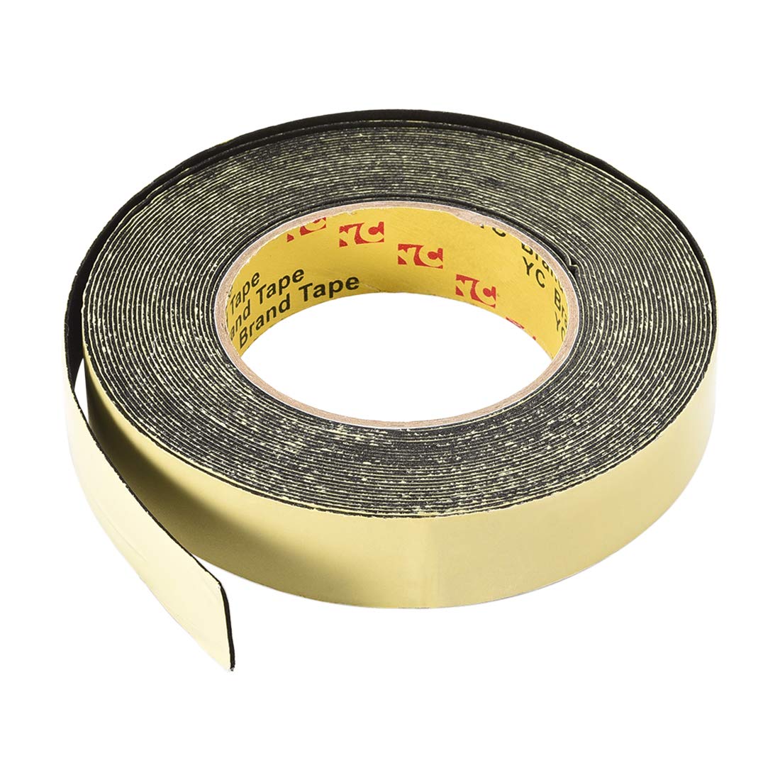 Sponge Tape, EVA Single Sided Sealing Foam Tape, 10M Length, 25mm Width, 1mm Thick, Black