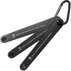 LinkMejor 3PC Ultra Low Right Angle Offset Screwdriver Set(PH1, PH2, SL6)