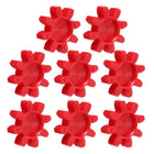 8pcs GS24 Coupling Insert, Urethane Flexible Solid Type Jaw Coupling Center Insert for L-Jaw Couplings L-Jaw Couplers Set, Red