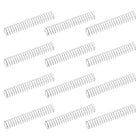 50Pcs 304 Stainless Steel Compression Springs, 0.4mm x 9mm x 50mm Small & Tiny Pen Spring for Home Repair & DIY, Workshop & Industrial Use, (Silver Tone)
