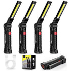 LinkMejor Lumină de Muncă LED, Lumină de Sosie Reîncărcabilă Magnetică, 5 Moduri, 4 Pack,