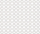 6mmx12mmx1mm Motorcycle Hardware Drain Plug Crush Aluminum Washer Seals 100pcs