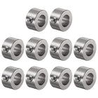 10pcs Set Screw Collars 12mm Bore Stainless Steel Shaft Collars, 22mm OD, 12mm Width, Landing Gear Stopper Wheel Collar