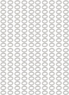 200Pcs 14mmx22mmx2mm Aluminum Motorcycle Hardware Drain Plug Washer