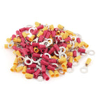 Connector Pre-Insulated Ring Terminal RV5.5-8 for AWG12-10 Wire with 160 Piece