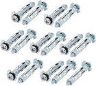 M4 Thread Expansion Bolt Sleeve Anchor 15pcs for 3mm-12mm Hollow Wall