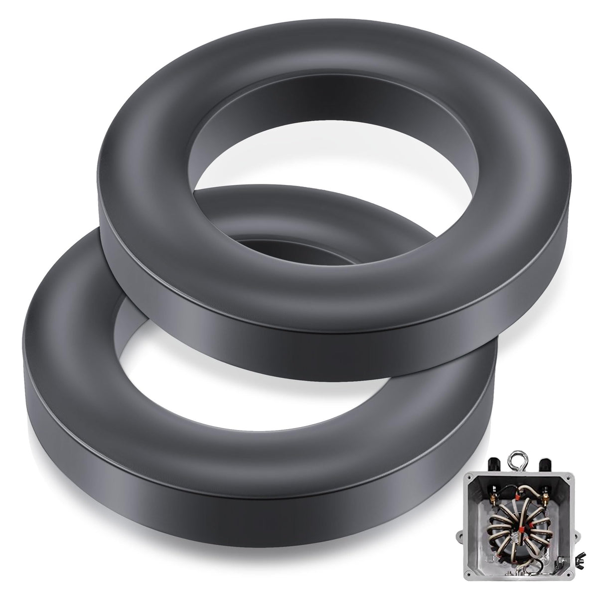 LinkMejor Toroid Ferrite Core, Compatible with FT240-43 Ferrite Ring
